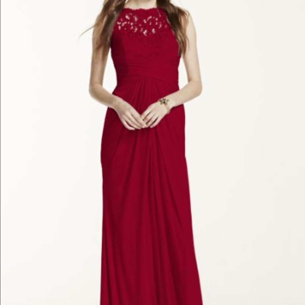 Red Bridesmaid Dress